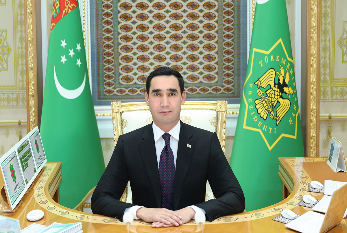 The President of Turkmenistan congratulated the President of the Republic of Moldova